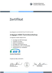 2-tägiger KNX-Technikworkshop