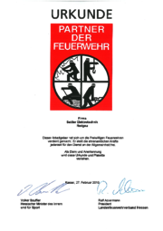 Partner der Feuerwehr